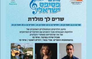 שרים לך מולדת – סדרת זמר פסיפס ישראלי