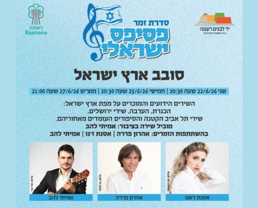 סובב ארץ ישראל – סדרת זמר פסיפס ישראלי
